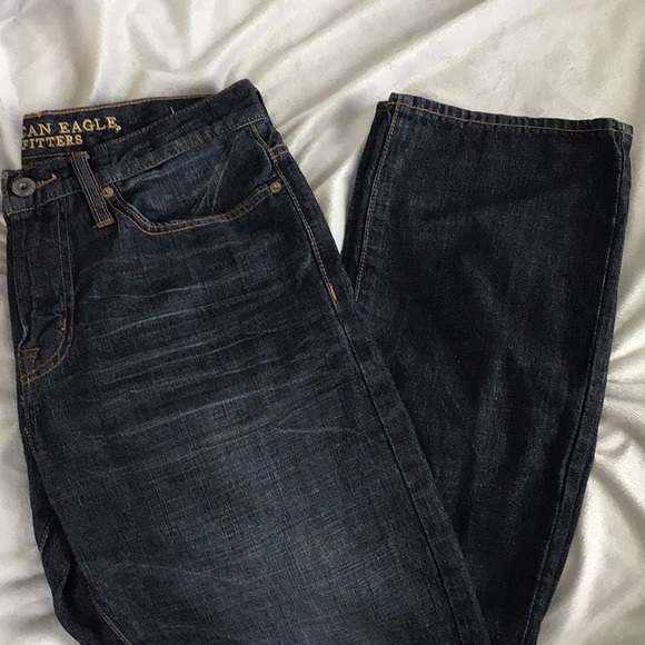 American Eagle Relaxed Straight Jeans - Picture 3 of 9